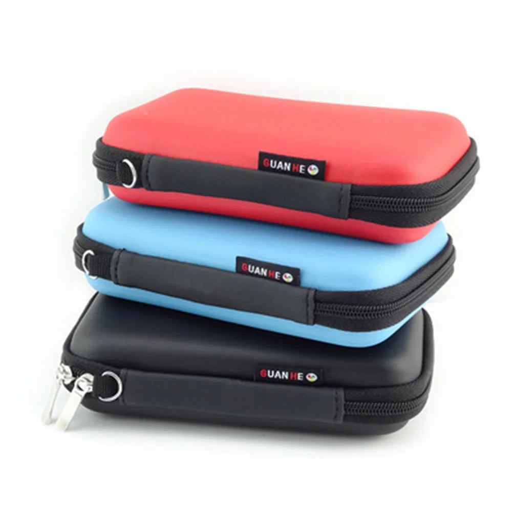 Waterproof Electronic Accessory Organizer Case for Cables Chargers USB Drives Travel Portable Storage Bag