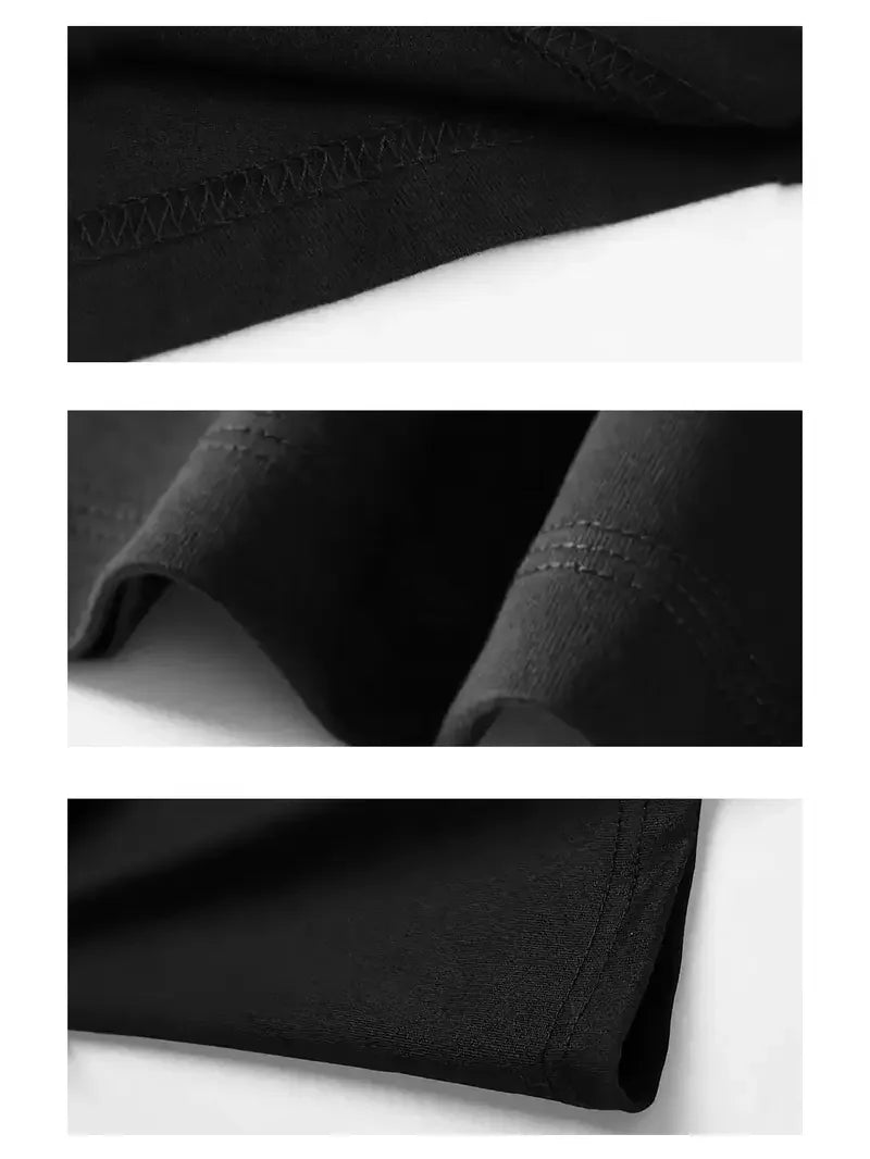 T-shirt a maniche corte da uomo in 100% cotone di grandi dimensioni, t-shirt oversize, t-shirt natalizie, t-shirt da uomo in saldo