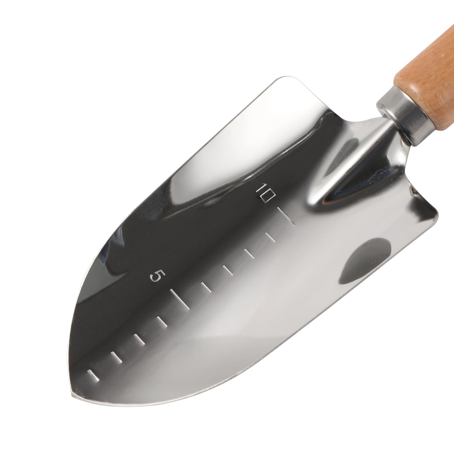 Pala larga in acciaio inossidabile Attrezzo da giardinaggio Scavo Diserbo Soil sciolto Piantare Pala Giardino Balcone Coltivazione in vaso Attrezzo manuale