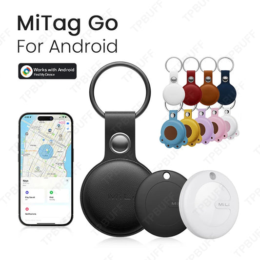Mini localizzatore GPS Allarme antismarrimento Portachiavi Portafoglio Smart Tag Portachiavi tracciatore compatibile con Bluetooth Localizzatore di cani per animali domestici Trova chiavi