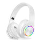 Cuffie Bluetooth Illuminazione RGB Cancellazione del rumore Cuffie pieghevoli Over Ear Stereo HIFI Cuffie sportive Lettore musicale TF B39