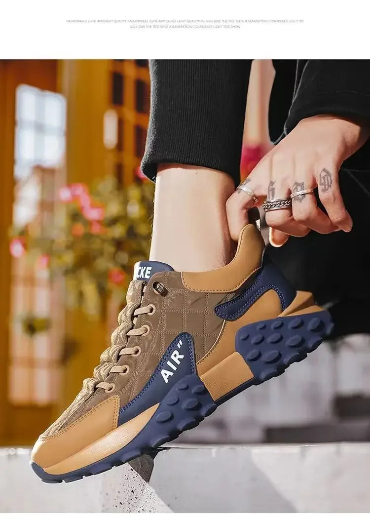 Uomo 2025 Nuove scarpe da corsa Sneakers da uomo di alta qualità Scarpe casual da esterno di moda per uomo Scarpe casual comode e traspiranti