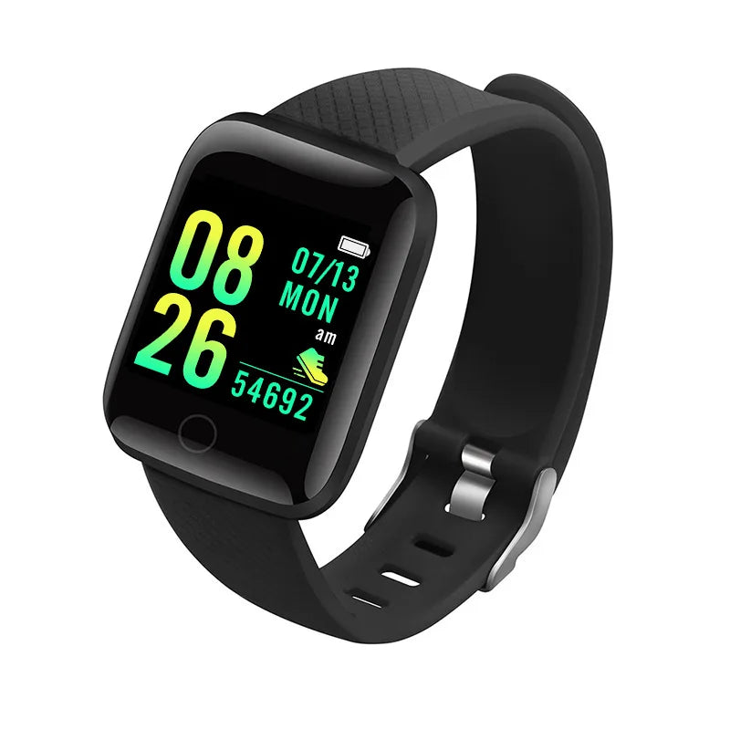 Smartwatch Uomo Donna Orologi da polso Smart Watch Messaggio Fitness Monitor Bracciale Regalo di compleanno Orologio elettronico per Android IOS