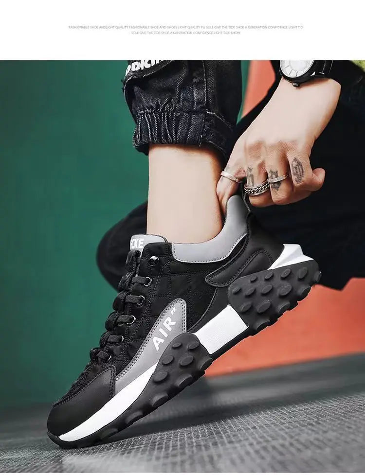 Uomo 2025 Nuove scarpe da corsa Sneakers da uomo di alta qualità Scarpe casual da esterno di moda per uomo Scarpe casual comode e traspiranti