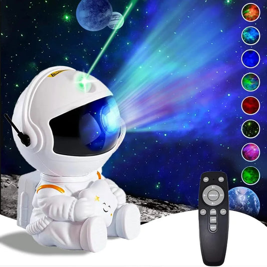 Proiettore di stelle, luce notturna per galassia, proiettore spaziale per astronauti, lampada a LED da soffitto con nebulosa stellata, per camera da letto, regalo decorativo per bambini.
